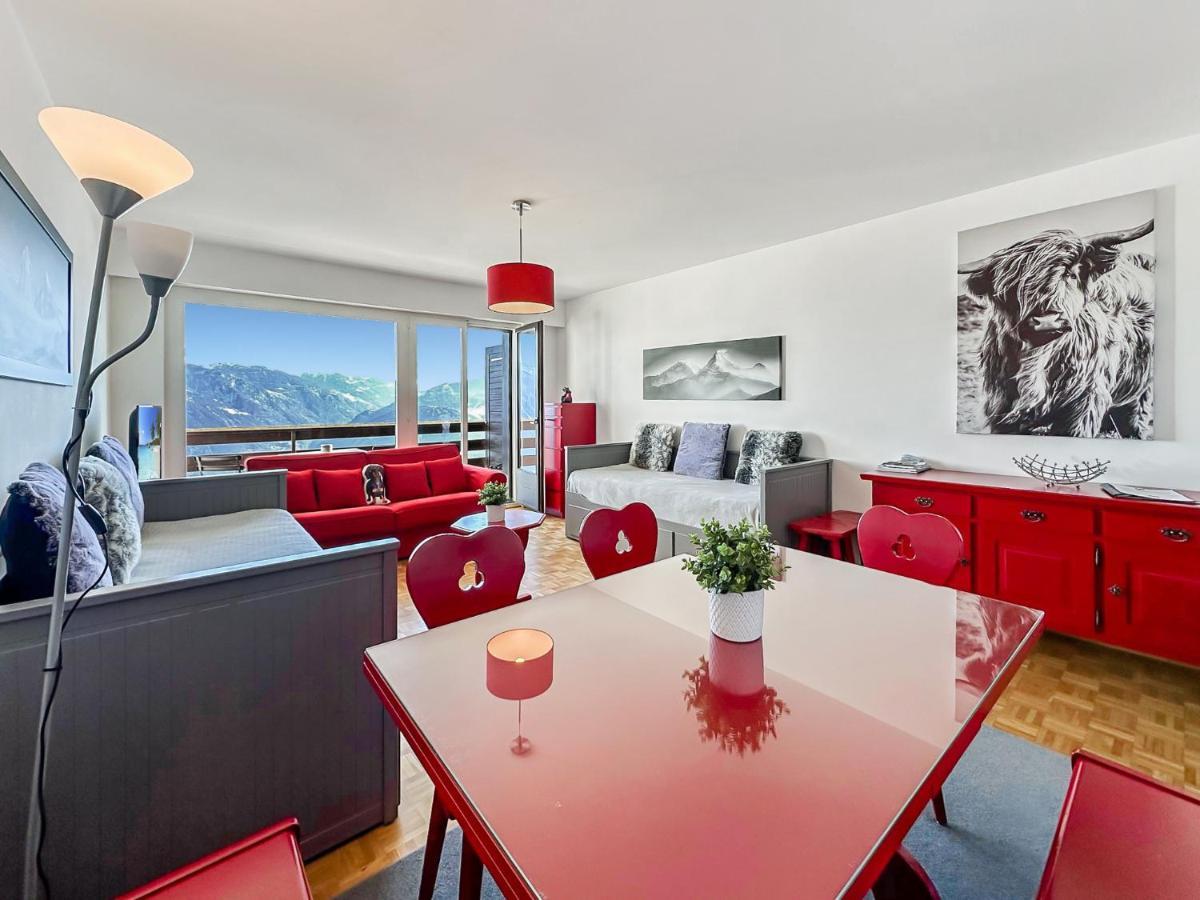 Pied-A-Terre In Crans-Montana, Pool And View - Swiss Alps Appartement Buitenkant foto