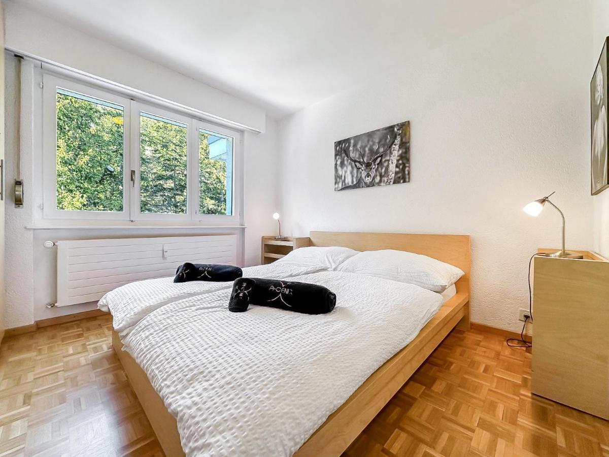 Pied-A-Terre In Crans-Montana, Pool And View - Swiss Alps Appartement Buitenkant foto